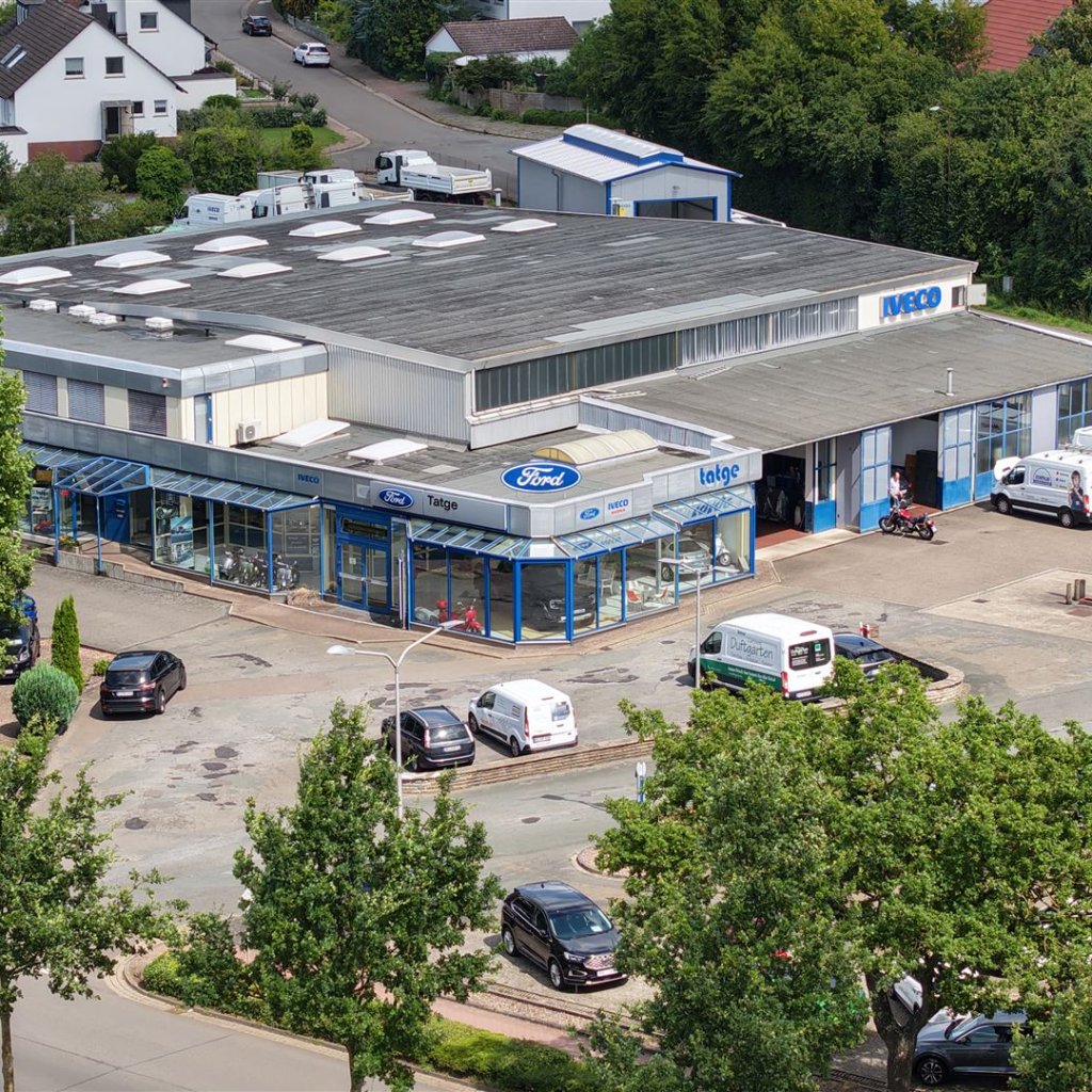 Teilansicht aus der Luft
